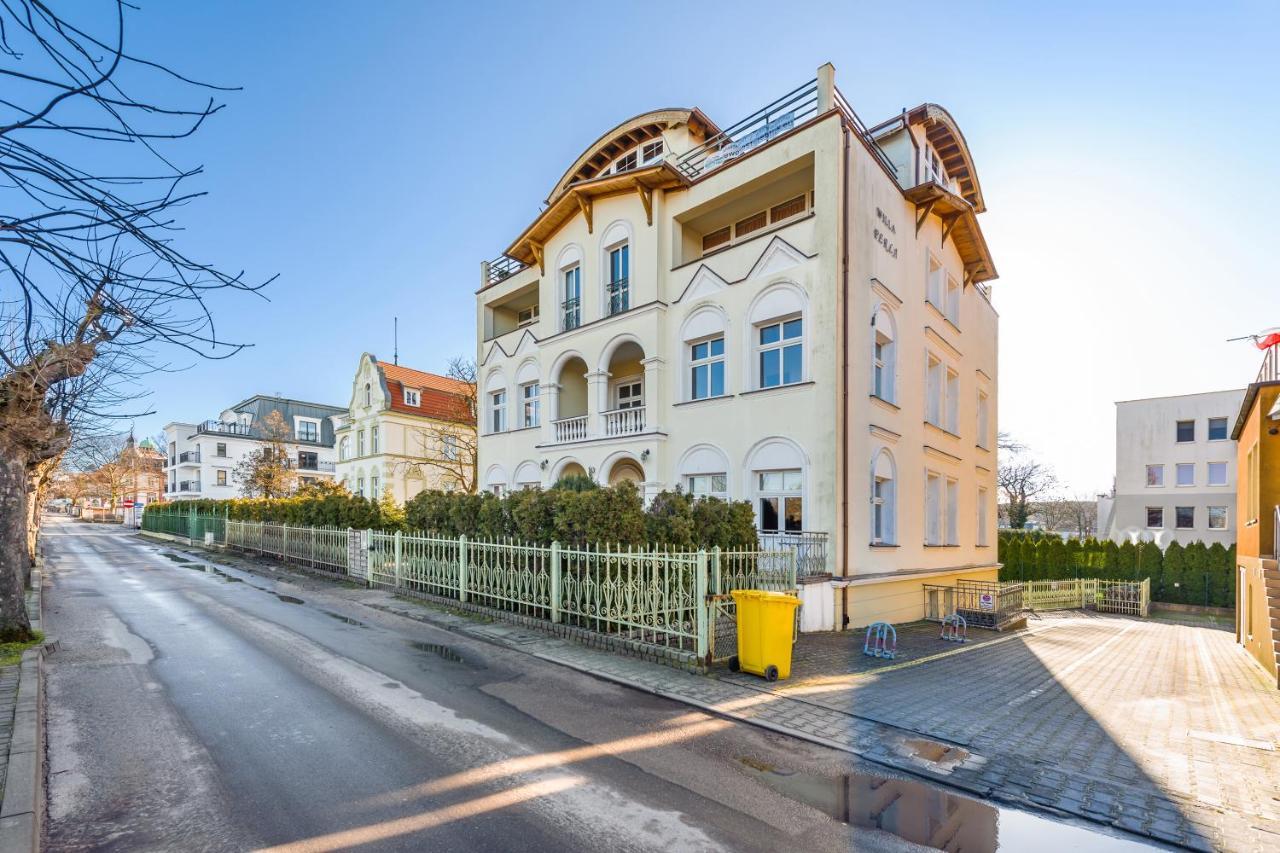 Apartamenty Sun & Snow Ostseeblick Willa Perla ミエンジズドロイェ エクステリア 写真