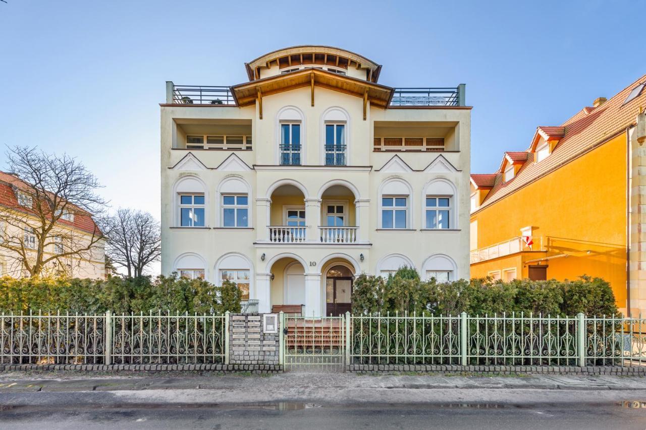 Apartamenty Sun & Snow Ostseeblick Willa Perla ミエンジズドロイェ エクステリア 写真